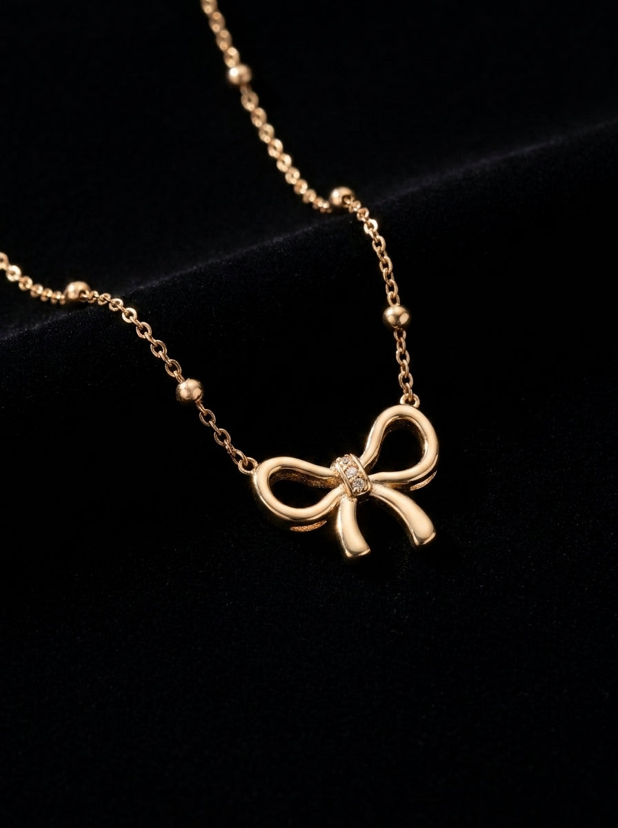 Bella Bow Necklace