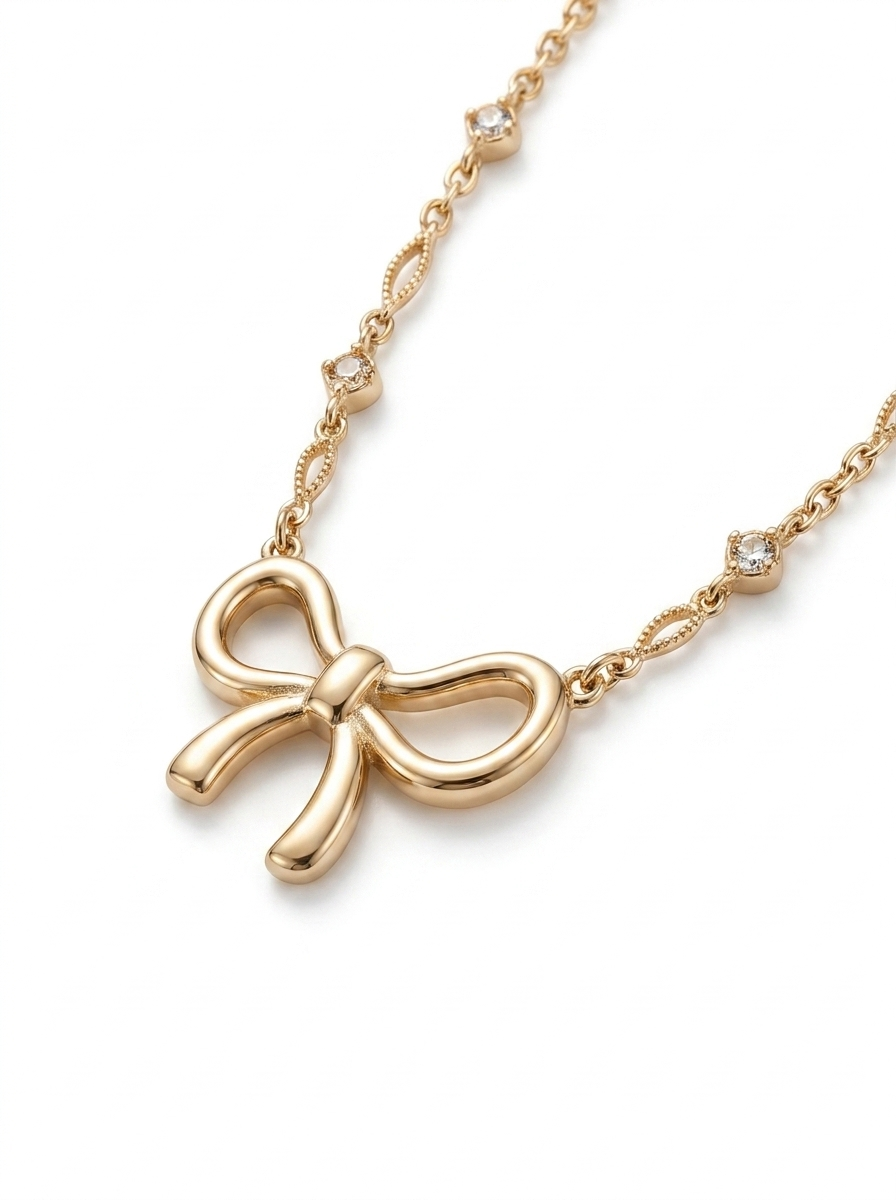 Bella Bow Necklace